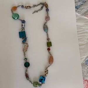 Premier Designs Colorful Gemstone Necklace